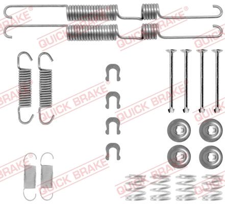 QUICK BRAKE Tarvikesarja, jarrukengät 105-0738